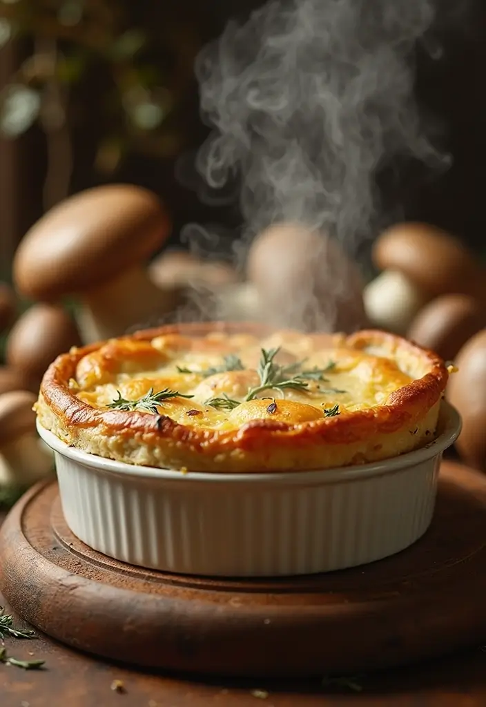 29 Chicken Pot Pie with Pie Crust Recipes That Are Classic Comfort - 10. Chicken and Mushroom Pot Pie