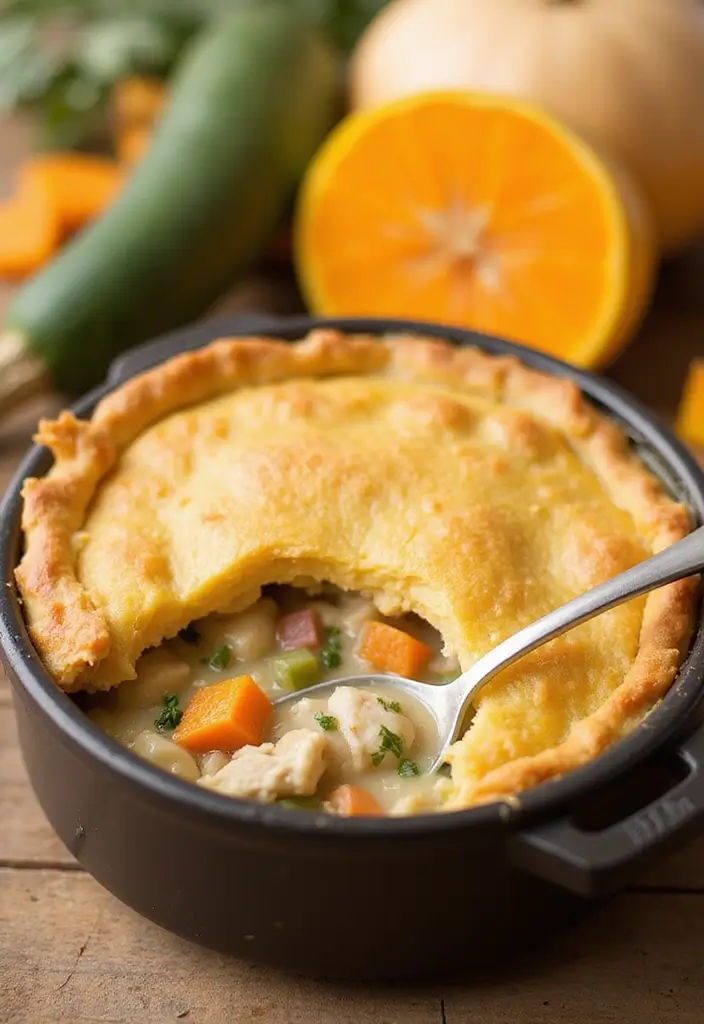 29 Chicken Pot Pie with Pie Crust Recipes That Are Classic Comfort - 16. Chicken Pot Pie with Butternut Squash