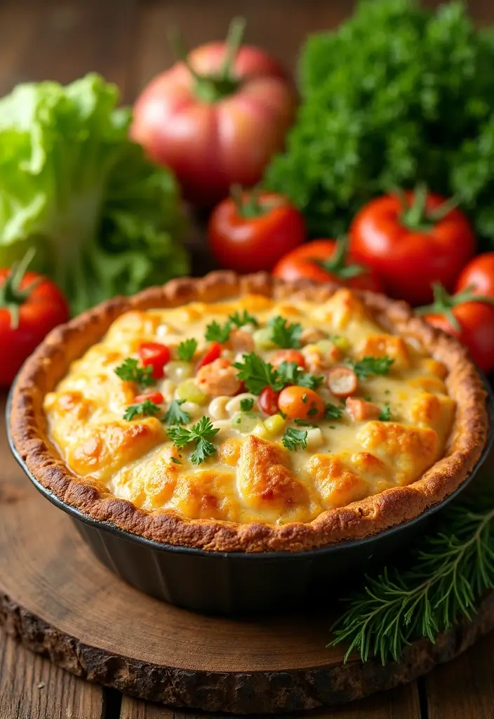 29 Chicken Pot Pie with Pie Crust Recipes That Are Classic Comfort - 18. Chicken Pot Pie with Mixed Vegetables