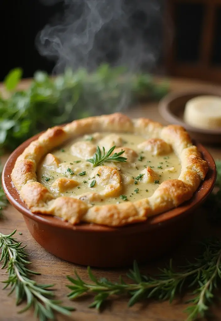 29 Chicken Pot Pie with Pie Crust Recipes That Are Classic Comfort - 2. Savory Herb Chicken Pot Pie
