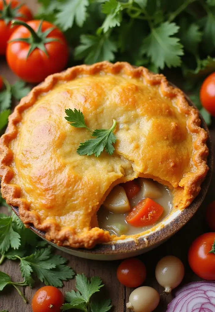 29 Chicken Pot Pie with Pie Crust Recipes That Are Classic Comfort - 6. Chicken Pot Pie with Sweet Potato Crust