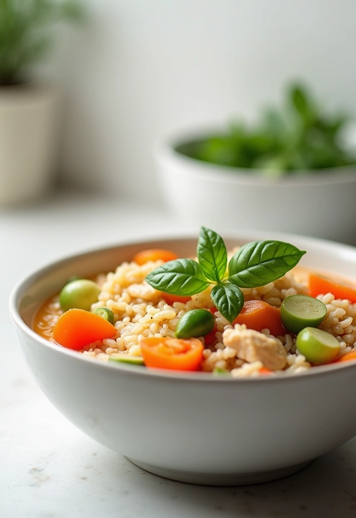 29 Chicken Soups and Stews Recipes That Feel Like a Warm Hug - 7. Chicken and Vegetable Rice Soup