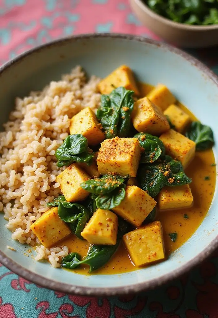 29 Chicken and Brown Rice Recipes for Clean Eating - 7. Coconut Curry Chicken and Brown Rice