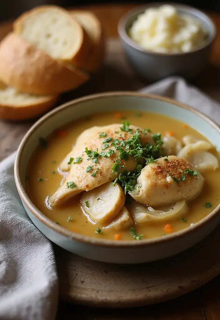 29 Chicken and Onion Recipes That Add Sweet Caramelized Flavor - 12. Chicken and Onion Soup