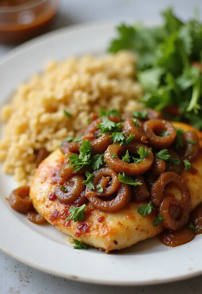 29 Chicken and Onion Recipes That Add Sweet Caramelized Flavor - 15. Mediterranean Chicken with Onions