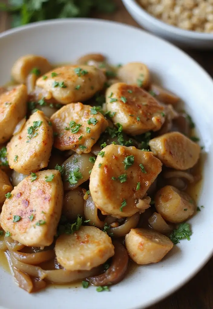 29 Chicken and Onion Recipes That Add Sweet Caramelized Flavor - 26. Chicken and Onion Sauté
