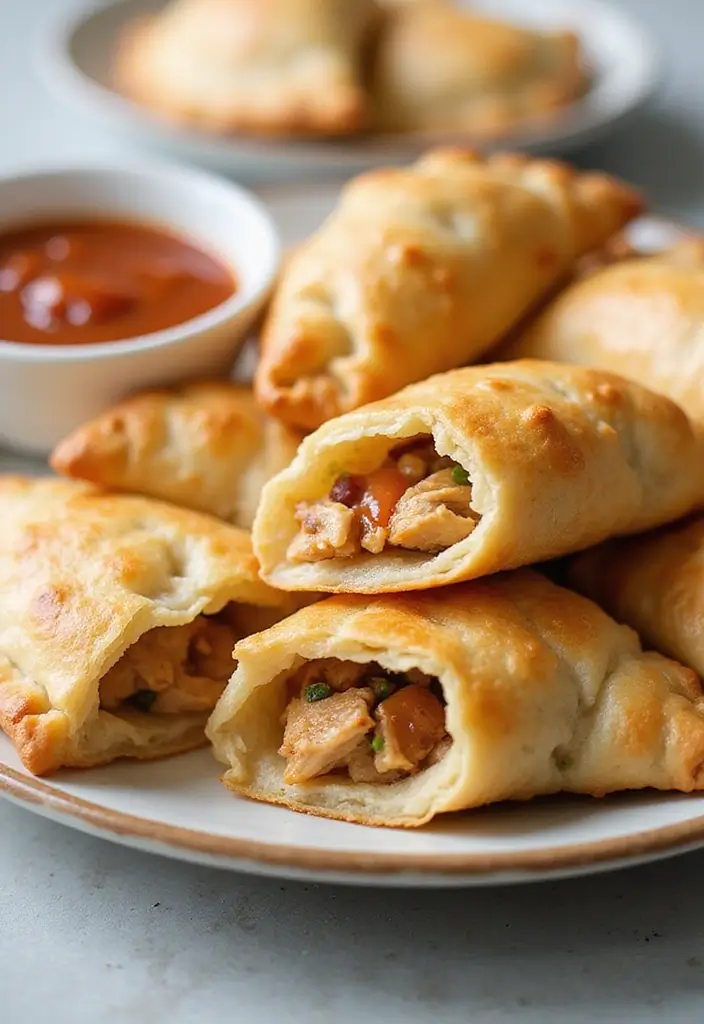 29 Chicken and Onion Recipes That Add Sweet Caramelized Flavor - 29. Chicken and Onion Empanadas