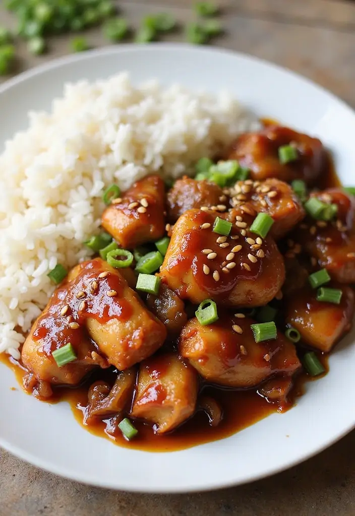 29 Chicken and Onion Recipes That Add Sweet Caramelized Flavor - 4. Teriyaki Chicken with Onions