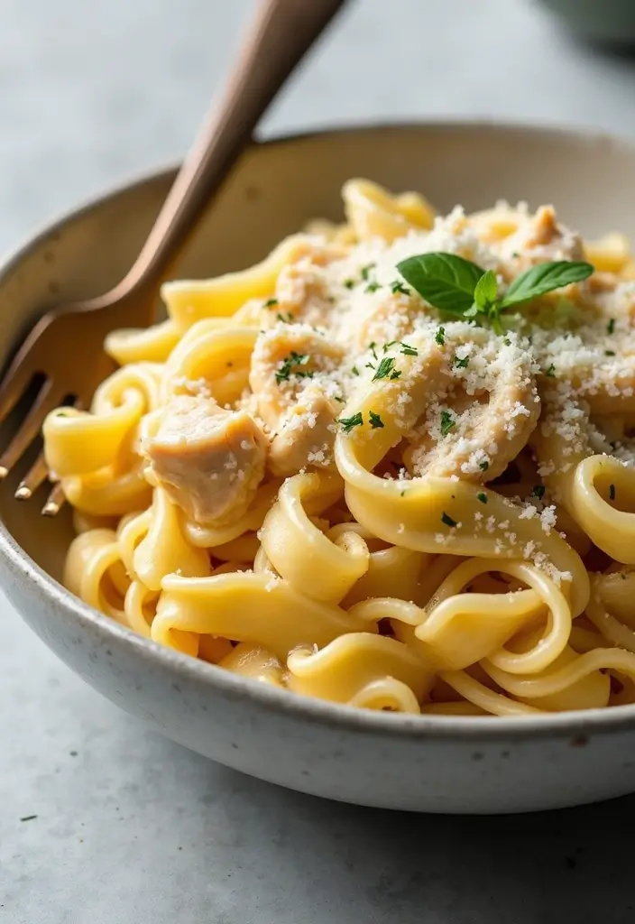 29 Chicken and Onion Recipes That Add Sweet Caramelized Flavor - 6. Creamy Chicken and Onion Pasta