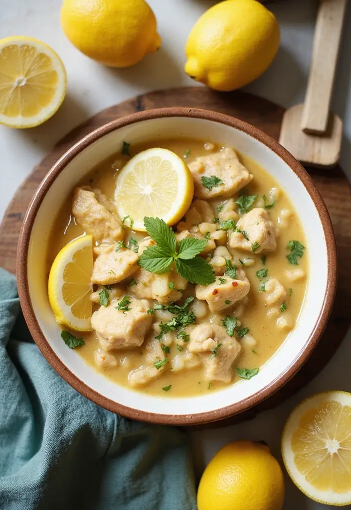 29 Creamy White Chicken Chili Recipes That Are Thick & Comforting - 12. Zesty Lemon White Chicken Chili