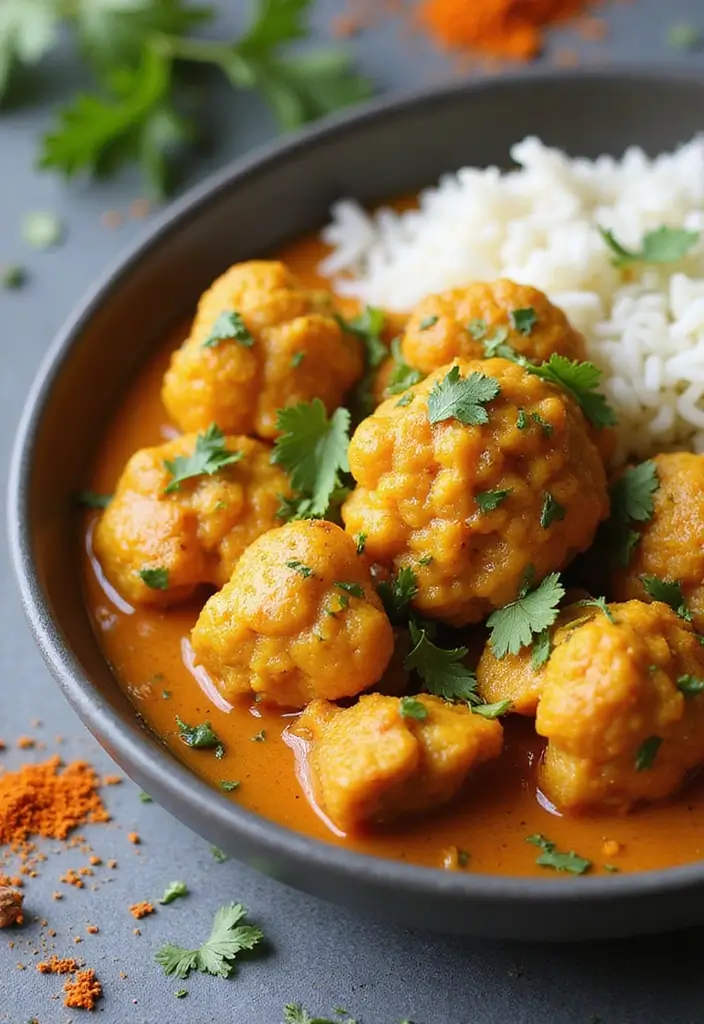 29 Dairy Free Butter Chicken Recipes That Taste Just as Good - 2. Vegan Butter Chicken with Cauliflower