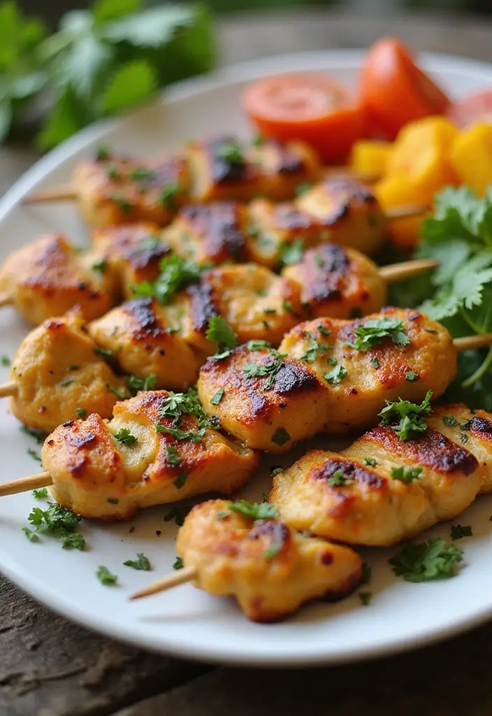 29 Dairy Free Butter Chicken Recipes That Taste Just as Good - 23. Butter Chicken Skewers