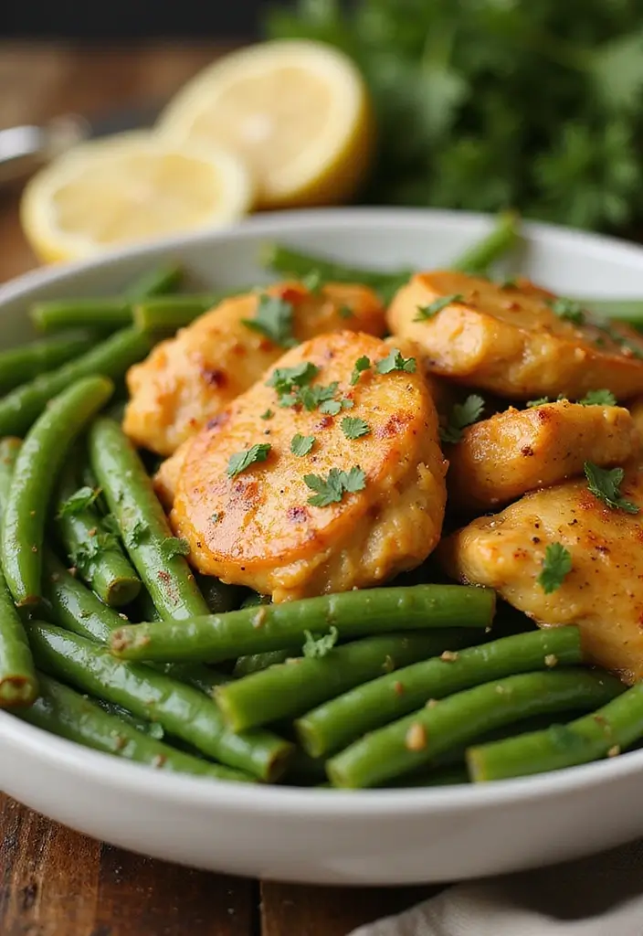 29 Dairy Free Butter Chicken Recipes That Taste Just as Good - 26. Butter Chicken with Green Beans