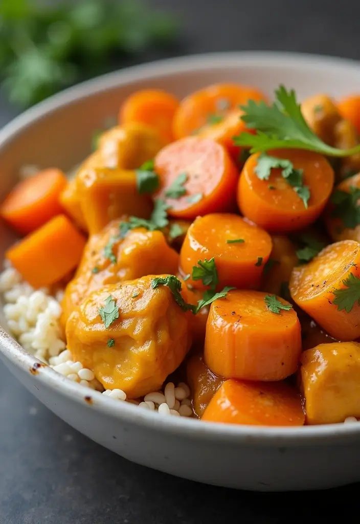 29 Dairy Free Butter Chicken Recipes That Taste Just as Good - 27. Butter Chicken with Carrots