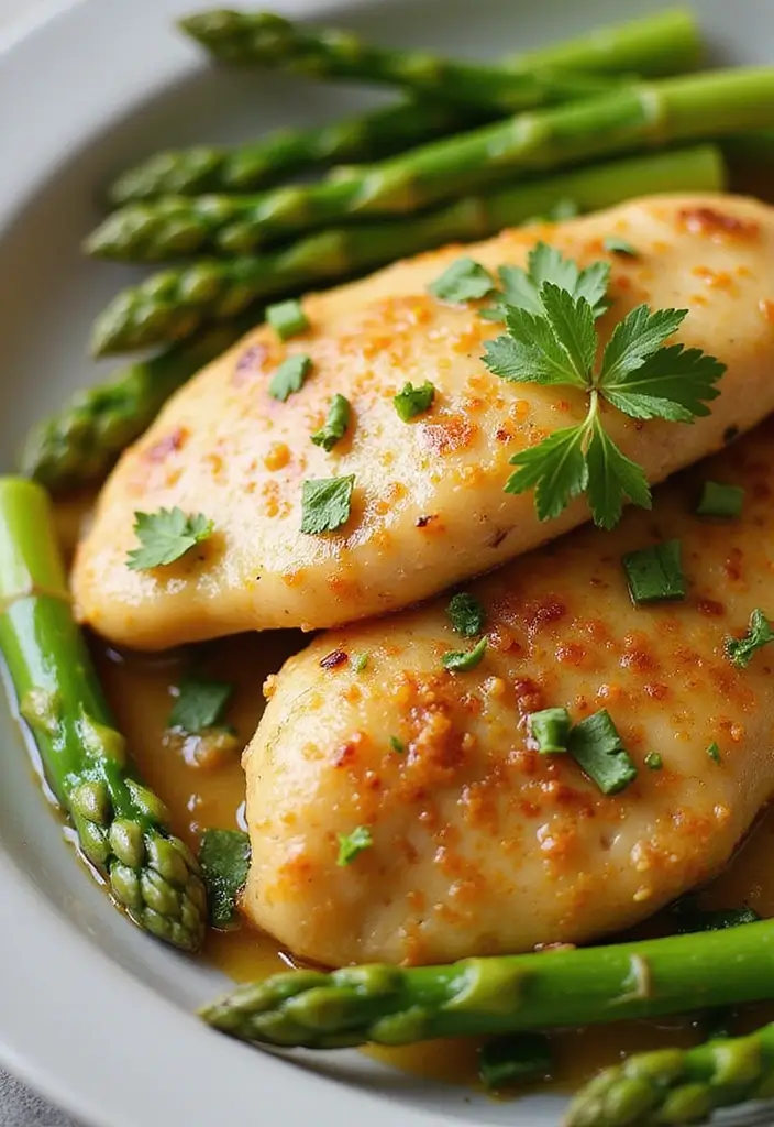 29 Dairy Free Butter Chicken Recipes That Taste Just as Good - 28. Butter Chicken with Asparagus