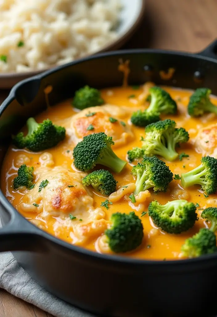 29 Dutch Oven Chicken Recipes That Feel Rustic & Flavorful - 13. One-Pot Chicken and Broccoli