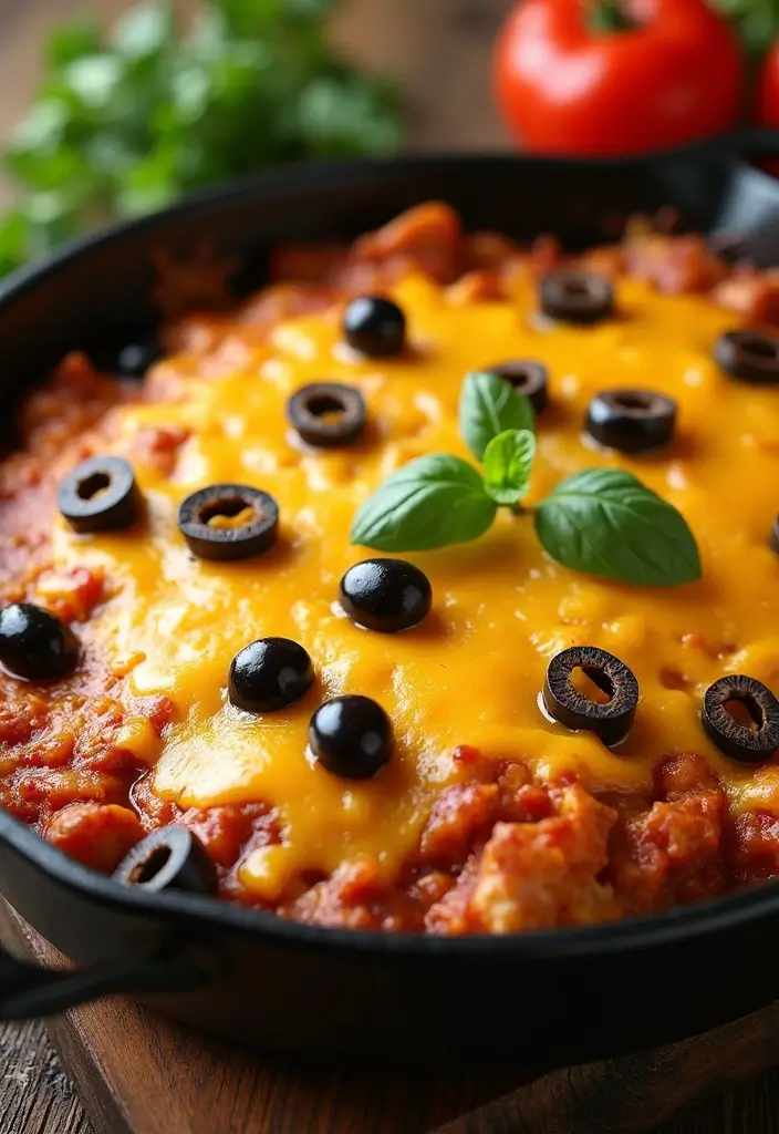 29 Healthy Chicken Enchilada Casserole Recipes That Feel Indulgent - 26. Chicken Enchilada Casserole with Black Olives