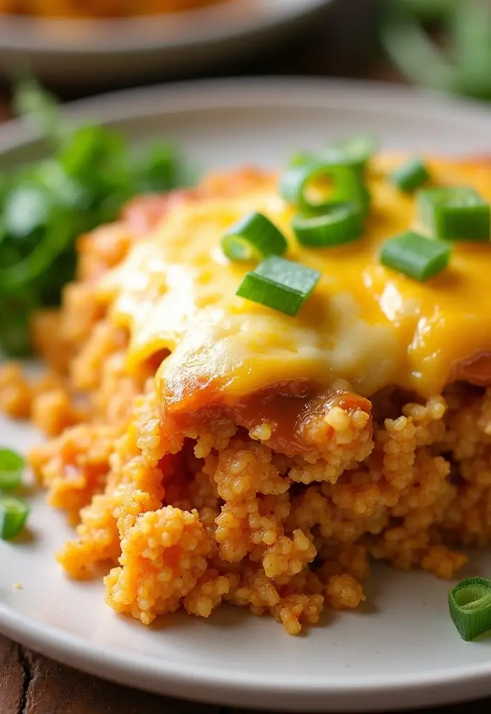 29 Healthy Chicken Enchilada Casserole Recipes That Feel Indulgent - 3. Gluten-Free Chicken Enchilada Casserole with Quinoa