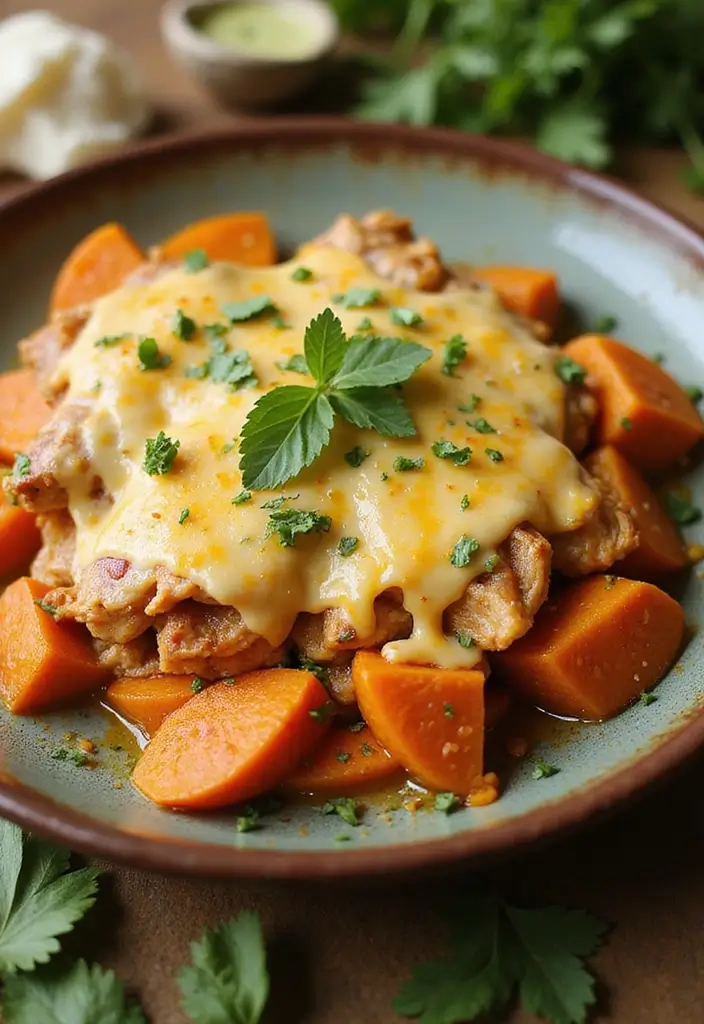 29 Healthy Chicken Enchilada Casserole Recipes That Feel Indulgent - 9. Chicken Enchilada Casserole with Sweet Potatoes