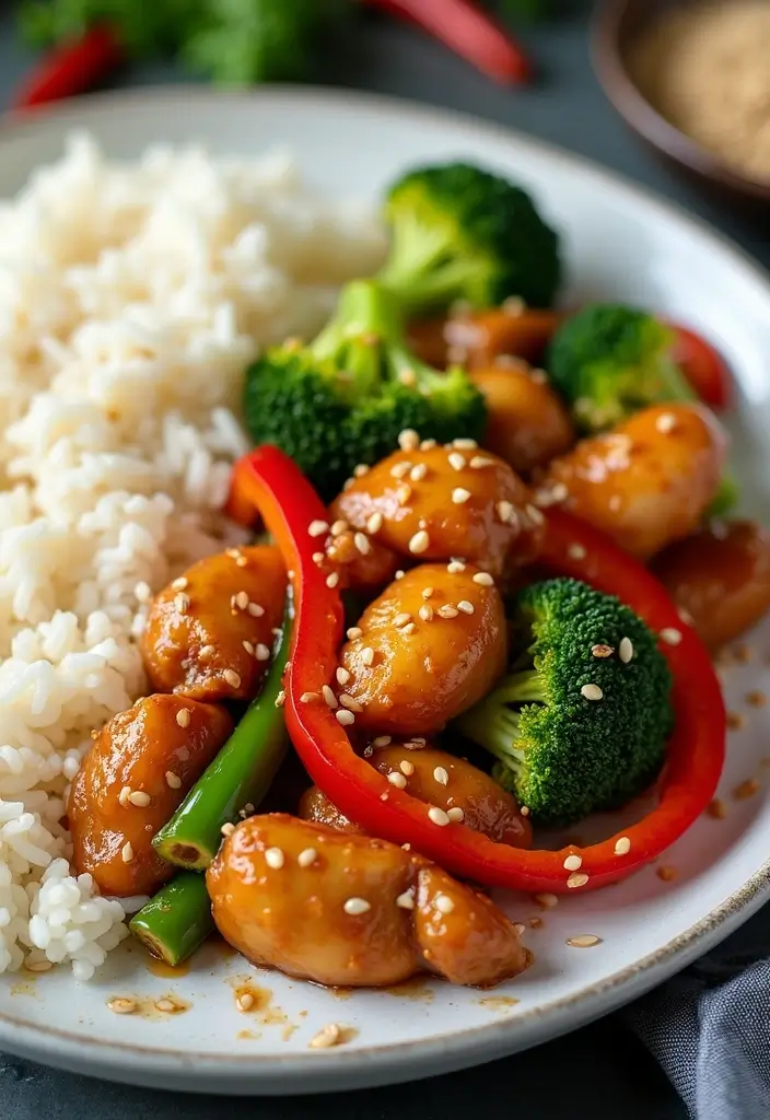 29 Honey Chicken Recipes: Easy and Flavor-Packed - 1. Honey Garlic Chicken Stir-Fry