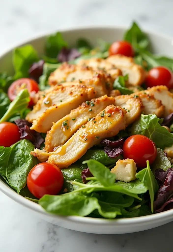 29 Honey Chicken Recipes: Easy and Flavor-Packed - 12. Honey Dijon Chicken Salad