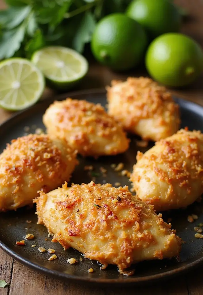 29 Honey Chicken Recipes: Easy and Flavor-Packed - 14. Honey Coconut Chicken