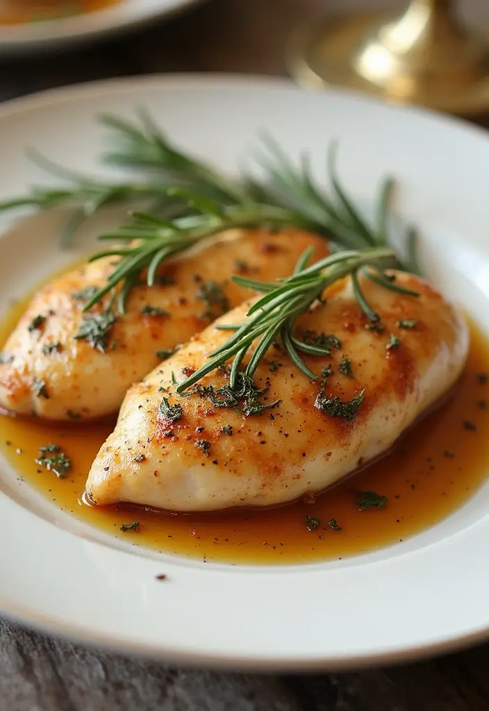 29 Honey Chicken Recipes: Easy and Flavor-Packed - 23. Honey Rosemary Chicken