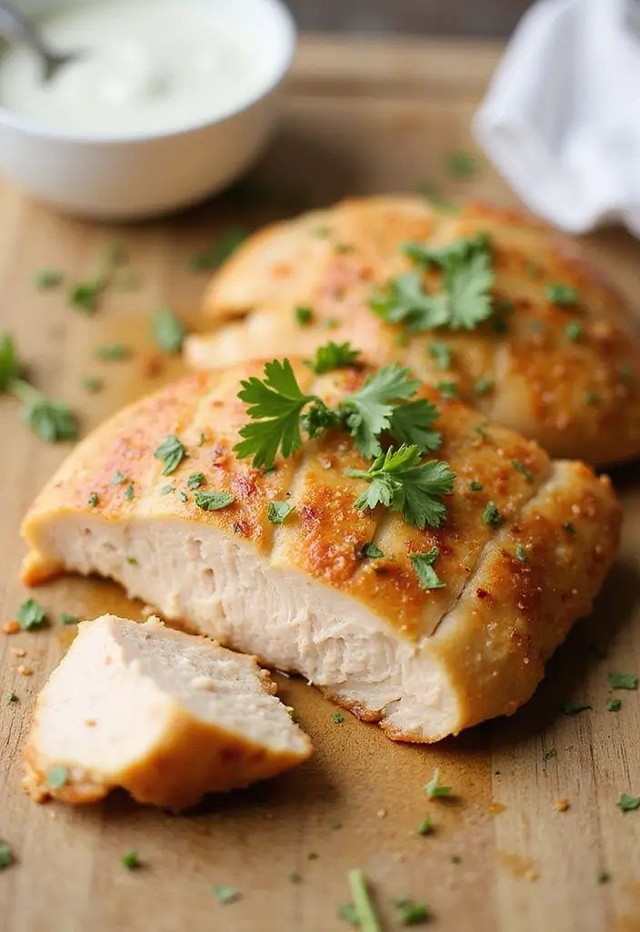 30 Air Fryer Ranch Chicken Recipes That Are Crispy & Flavor-Packed - 1. Classic Air Fryer Ranch Chicken Breasts