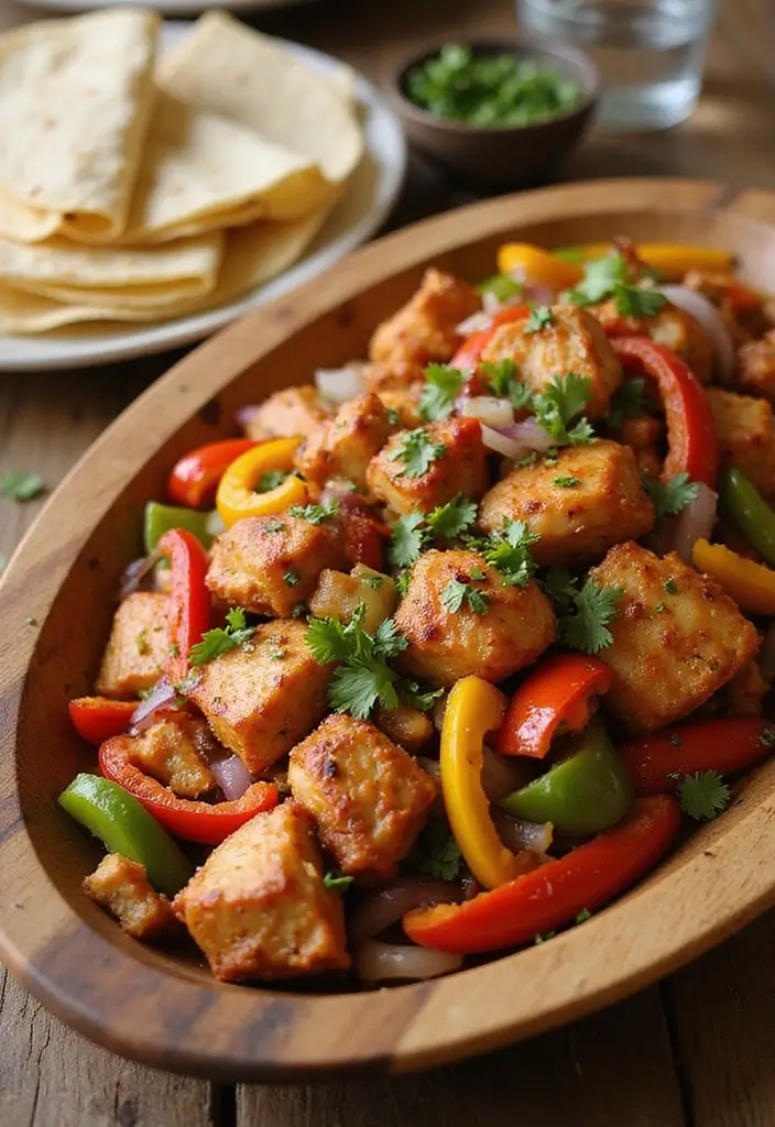 30 Air Fryer Ranch Chicken Recipes That Are Crispy & Flavor-Packed - 13. Ranch Chicken Fajitas