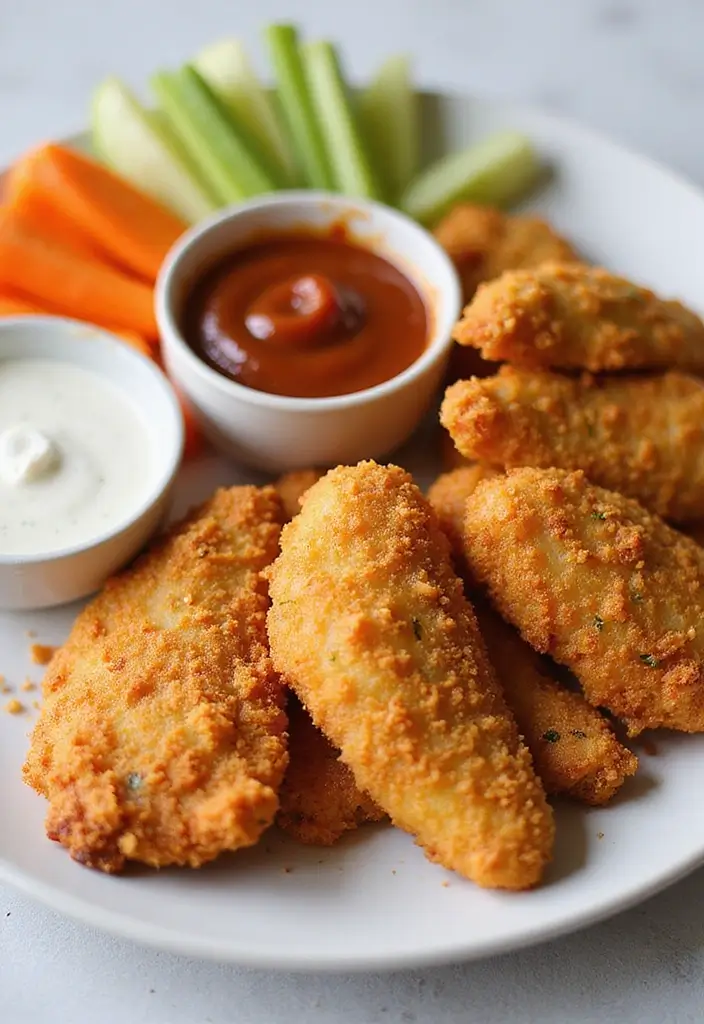 30 Air Fryer Ranch Chicken Recipes That Are Crispy & Flavor-Packed - 2. Crispy Ranch Chicken Tenders