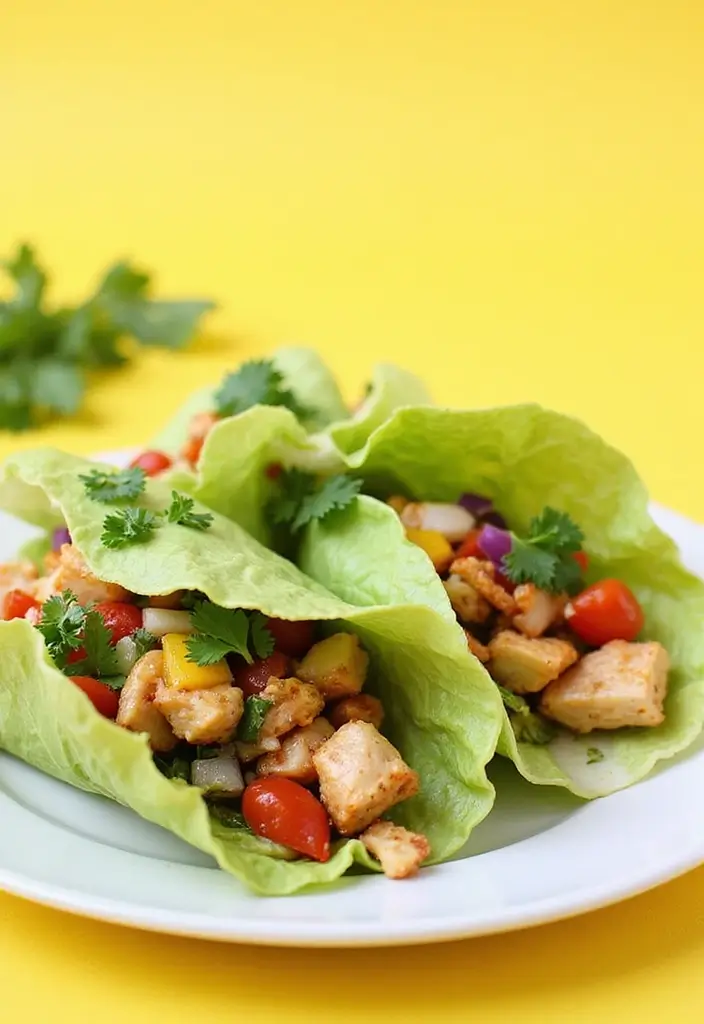 30 Air Fryer Ranch Chicken Recipes That Are Crispy & Flavor-Packed - 25. Ranch Chicken Cabbage Wraps