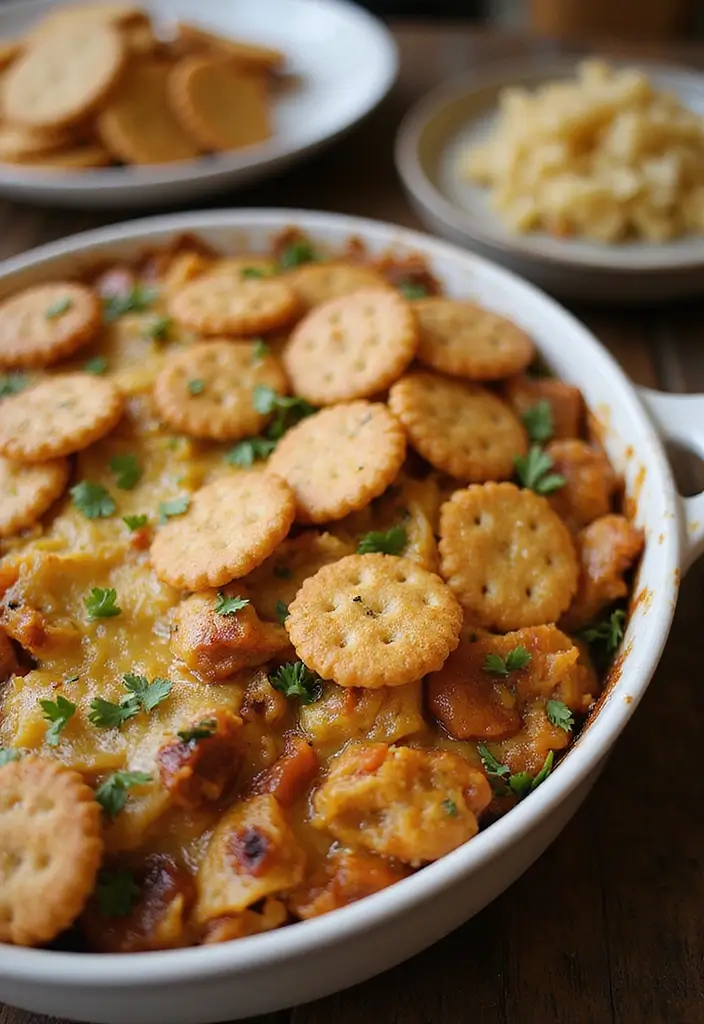 30 Chicken Casserole Recipes with Ritz Crackers That Add Perfect Crunch - 22. Balsamic Chicken Casserole