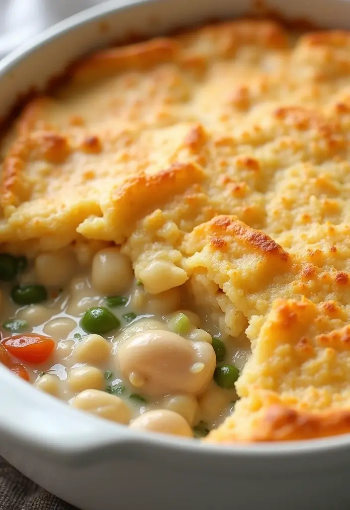 30 Chicken Casserole Recipes with Ritz Crackers That Add Perfect Crunch - 7. Chicken Pot Pie Casserole