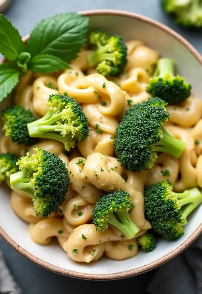 30 Creamy Pesto Chicken Pasta Recipes That Feel Fresh & Filling - 11. Creamy Pesto Chicken Pasta with Broccoli