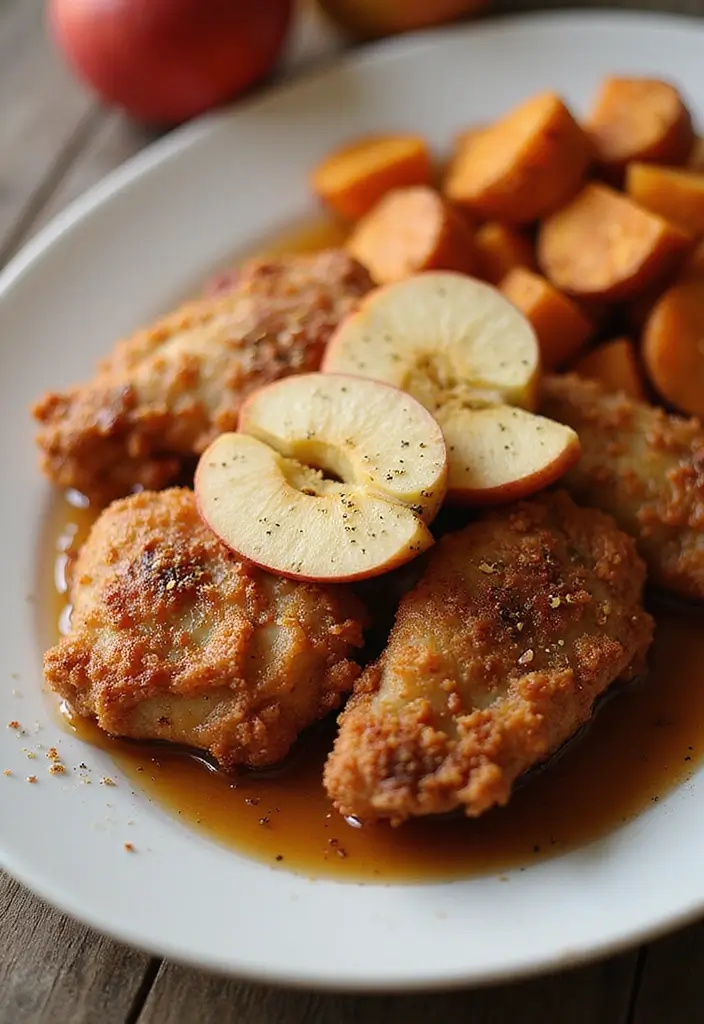 30 Fried Chicken Recipe Air Fryer Versions That Crunch Perfectly - 19. Apple Cider Air Fryer Chicken
