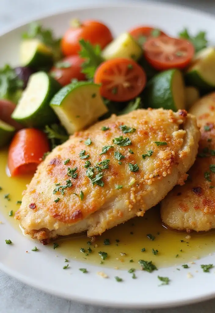 30 Fried Chicken Recipe Air Fryer Versions That Crunch Perfectly - 2. Garlic Parmesan Air Fryer Chicken