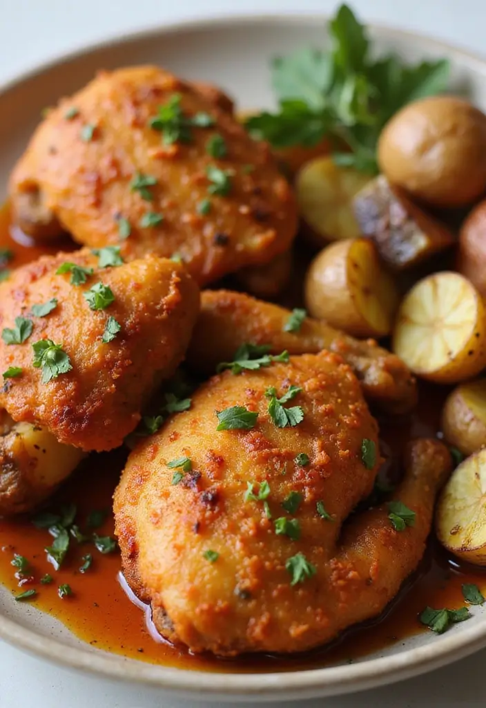 30 Fried Chicken Recipe Air Fryer Versions That Crunch Perfectly - 24. Smoked Paprika Air Fryer Chicken