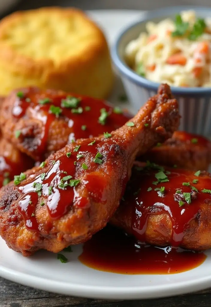 30 Fried Chicken Recipe Air Fryer Versions That Crunch Perfectly - 8. BBQ Air Fryer Chicken Thighs
