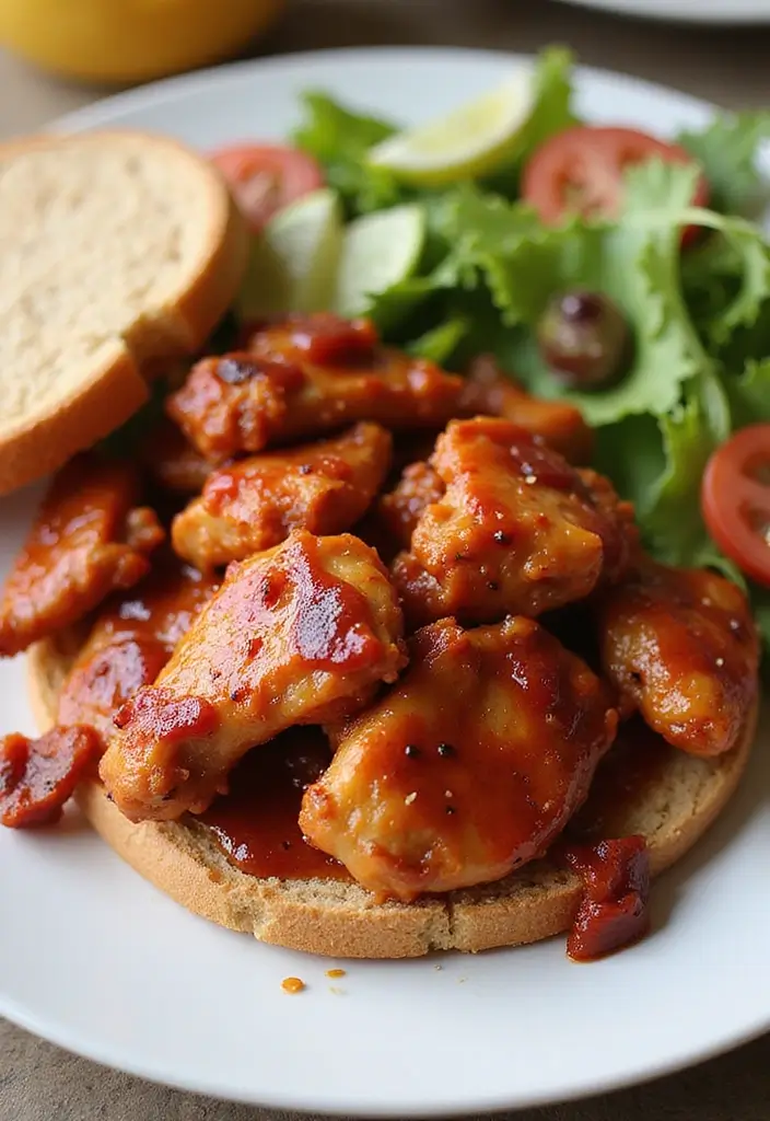30 Frozen Chicken Crockpot Recipes That Are Dump-and-Go Easy - 1. Zesty BBQ Chicken