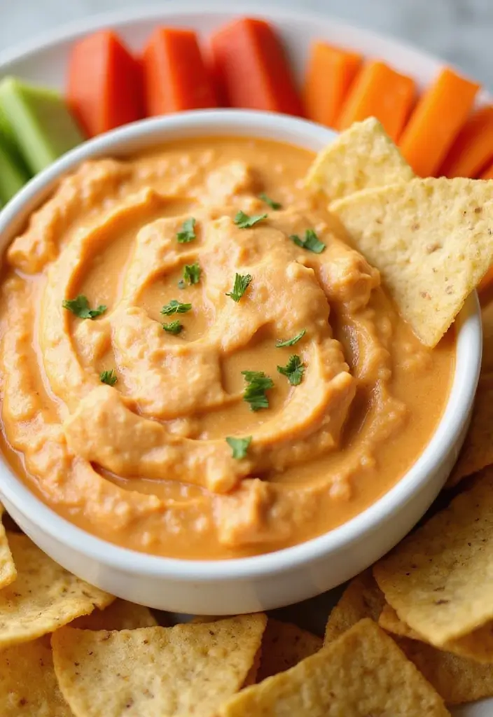 30 Frozen Chicken Crockpot Recipes That Are Dump-and-Go Easy - 12. Buffalo Chicken Dip