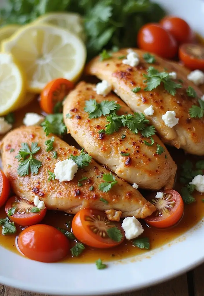 30 Frozen Chicken Crockpot Recipes That Are Dump-and-Go Easy - 16. Mediterranean Chicken