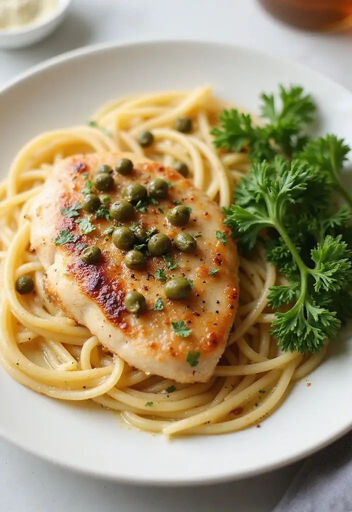 30 Frozen Chicken Crockpot Recipes That Are Dump-and-Go Easy - 17. Chicken Piccata