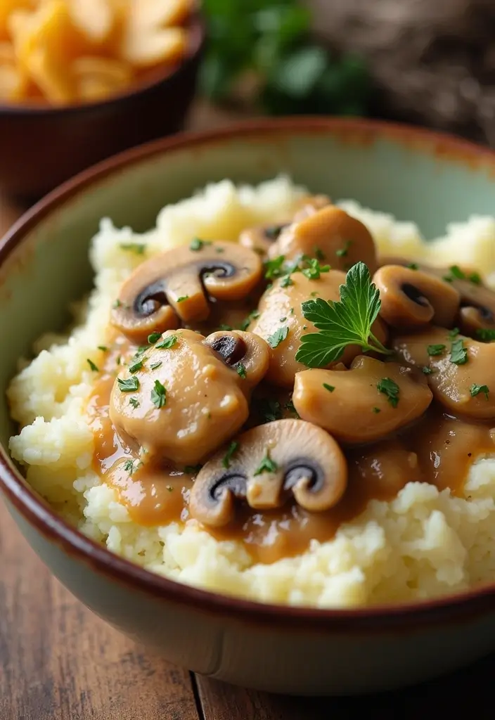 30 Frozen Chicken Crockpot Recipes That Are Dump-and-Go Easy - 2. Creamy Chicken and Mushroom Delight