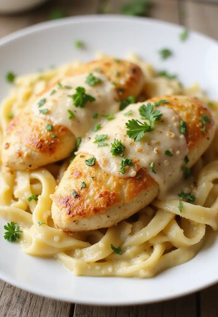 30 Frozen Chicken Crockpot Recipes That Are Dump-and-Go Easy - 20. Garlic Parmesan Chicken