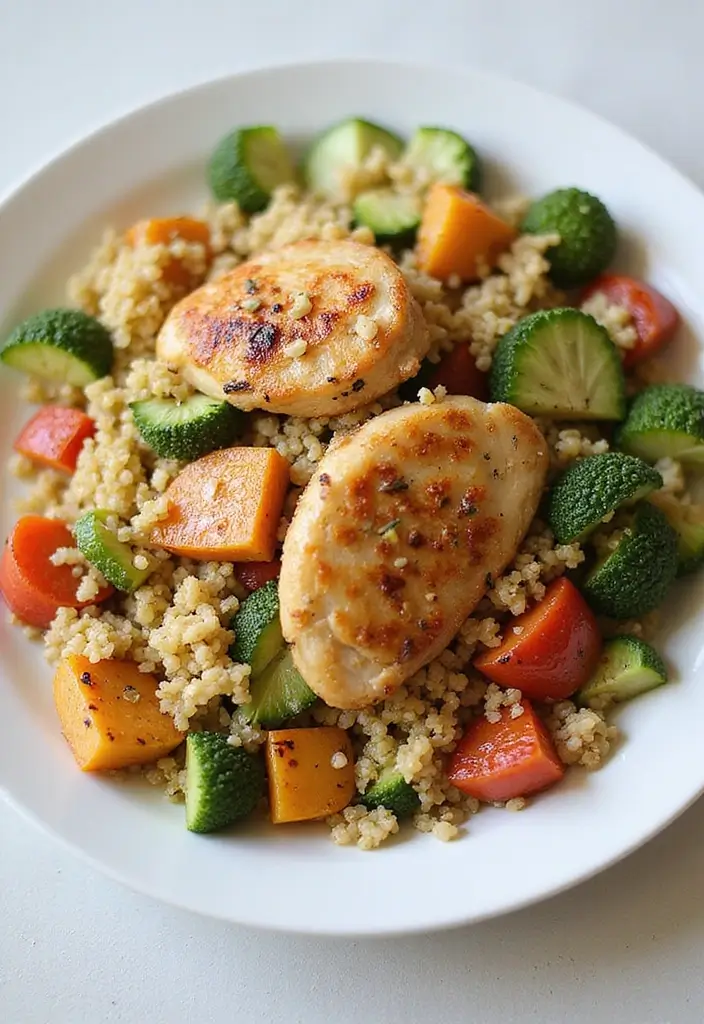 30 Frozen Chicken Crockpot Recipes That Are Dump-and-Go Easy - 25. One-Pot Chicken and Quinoa