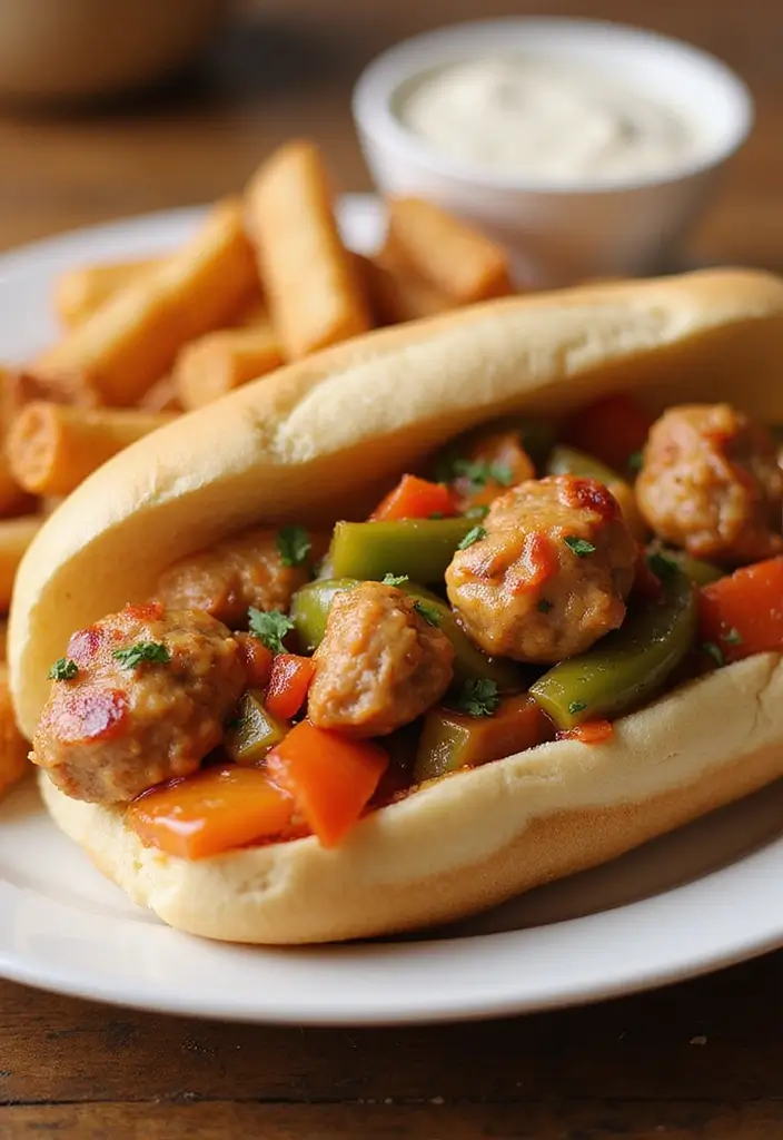 30 Frozen Chicken Crockpot Recipes That Are Dump-and-Go Easy - 27. Chicken Sausage and Peppers