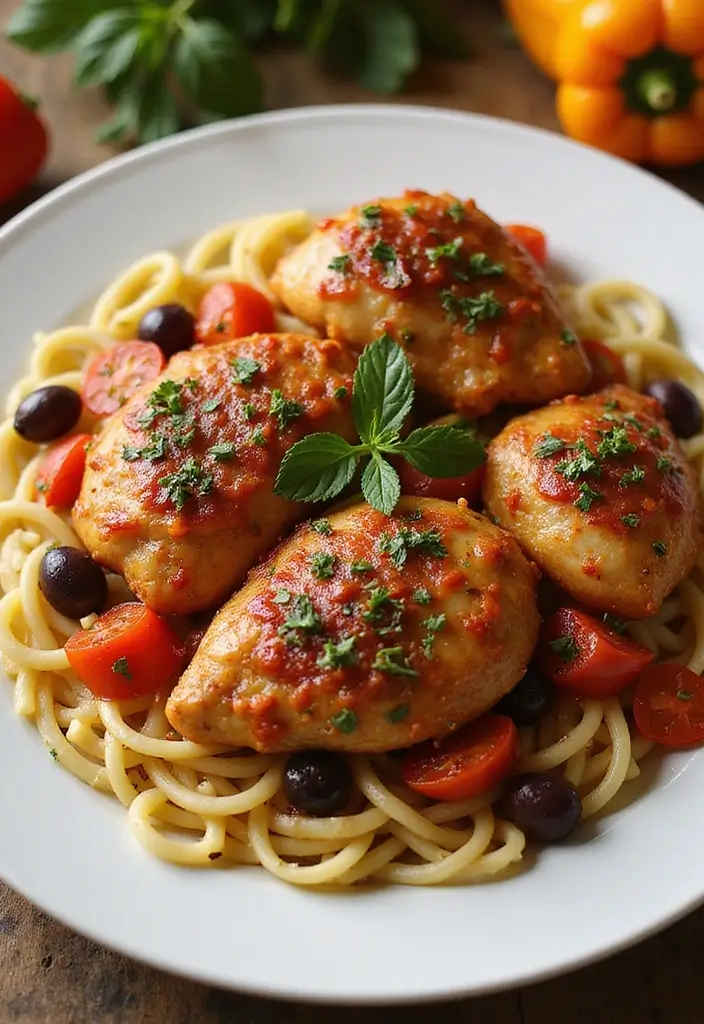 30 Instant Pot Italian Chicken Recipes That Are Savory & Simple - 1. Classic Italian Chicken Cacciatore
