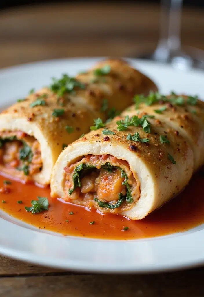 30 Instant Pot Italian Chicken Recipes That Are Savory & Simple - 10. Italian Stuffed Chicken