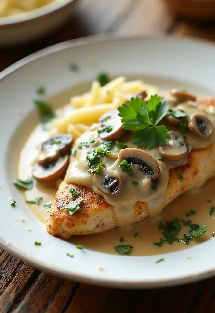 30 Instant Pot Italian Chicken Recipes That Are Savory & Simple - 2. Creamy Italian Chicken Marsala