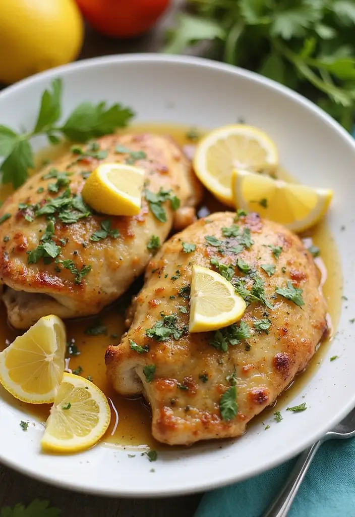 30 Instant Pot Italian Chicken Recipes That Are Savory & Simple - 3. Italian Lemon Garlic Chicken